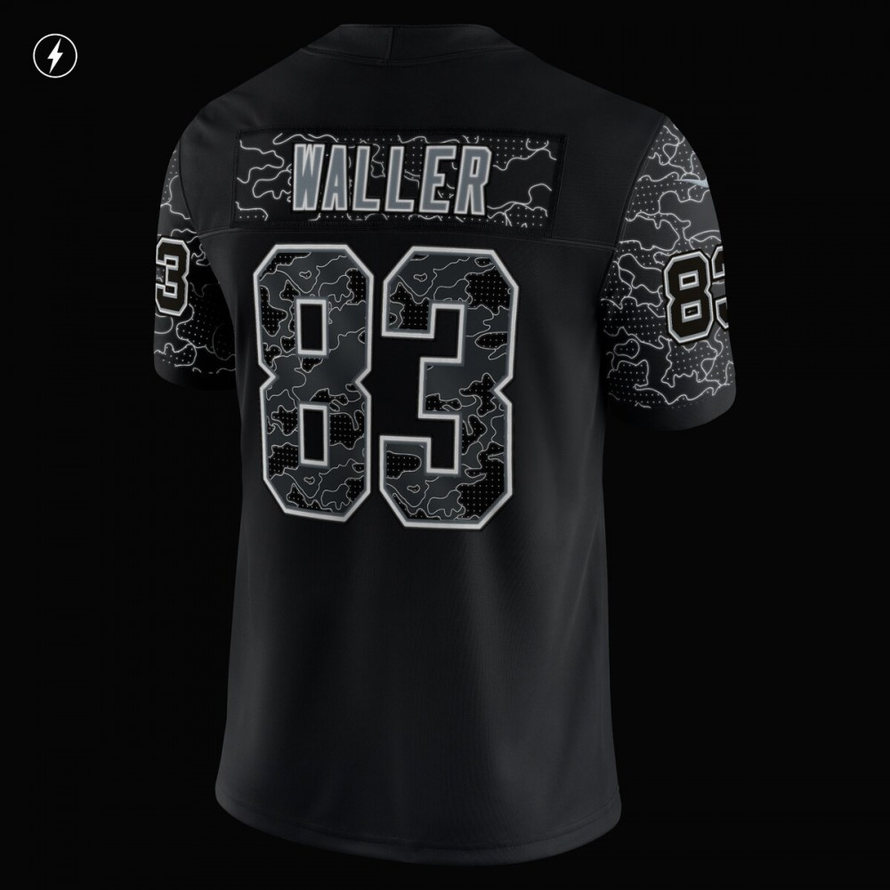 Darren Waller Las Vegas Raiders Nike RFLCTV Limited Jersey - Black-GridironStore